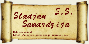 Slađan Samardžija vizit kartica